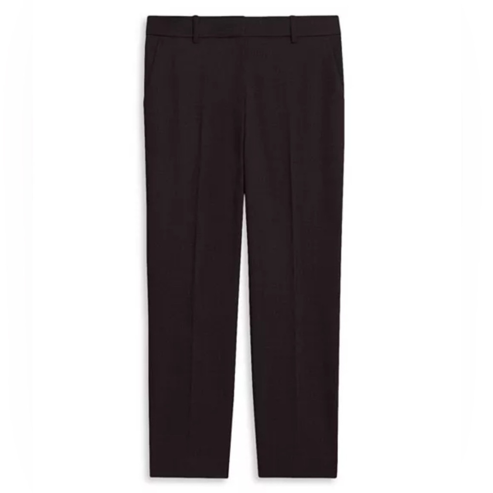 THEORY Black Slim-Fit Tailored Pants